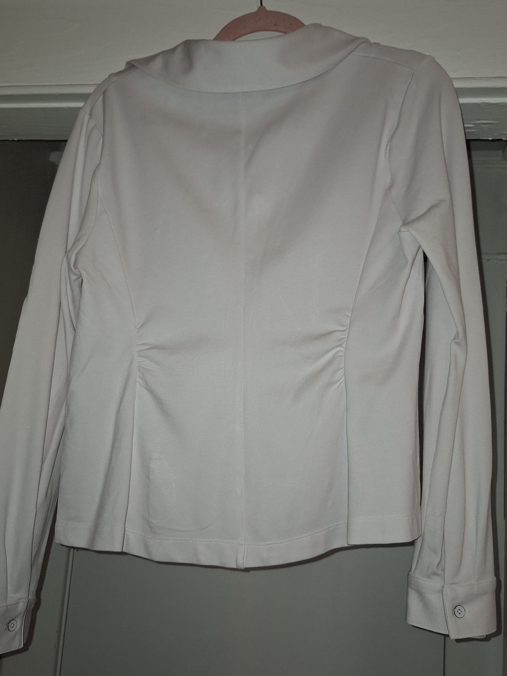 CAbi White Long-Sleeve Button-Down Shirt - Picture 2 of 5